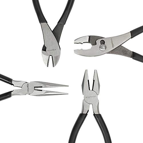 Amazon Basics Plier Tools Set - Set of 4