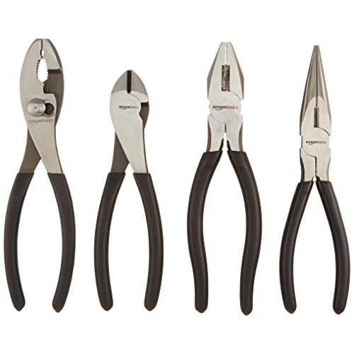 Amazon Basics Plier Tools Set - Set of 4