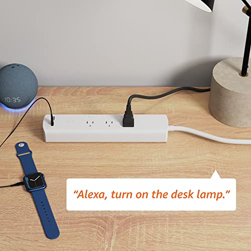 Amazon Basics Rectangle Smart Plug Power Strip, Surge Protector wi...