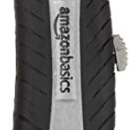 Amazon Basics Soft Grip Retractable Utility Knife with 3 Blades