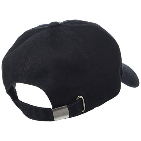 Amazon Essentials Mens Baseball Cap, Black, One Size