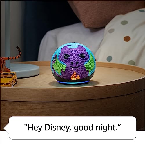 Echo Dot 5th Gen, 2022 release Kids | Designed for kids, with pa...