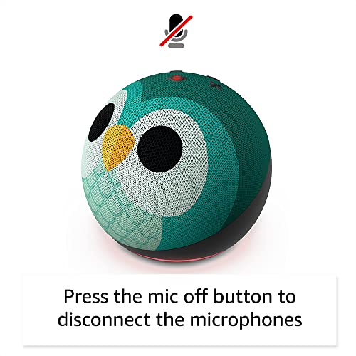 Echo Dot 5th Gen, 2022 release Kids | Designed for kids, with pa...