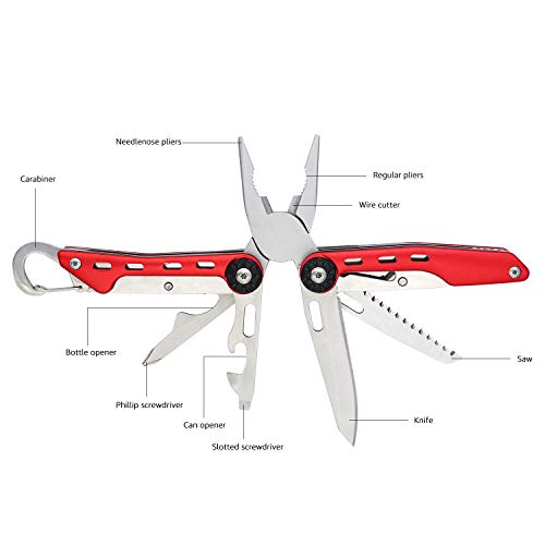 AmazonBasics 10-in-1 Multi-Tool with Nylon Sheath