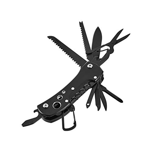 AmazonBasics 15-in-1 Multi-Tool Pocket Knife with Nylon Sheath
