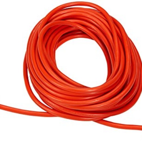 AmazonBasics 16/3 Vinyl Outdoor Extension Cord | Orange, 50-Foot