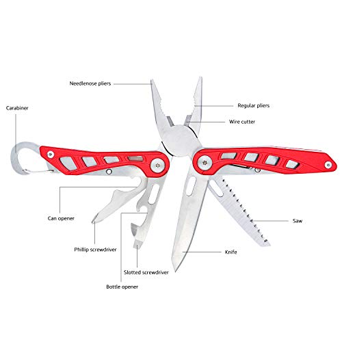 AmazonBasics 8-in-1 Multi-Tool with Nylon Sheath