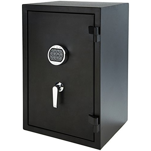 AmazonBasics Fire Resistant Box Safe, 2.1 Cubic Feet - YB-66YLA-F