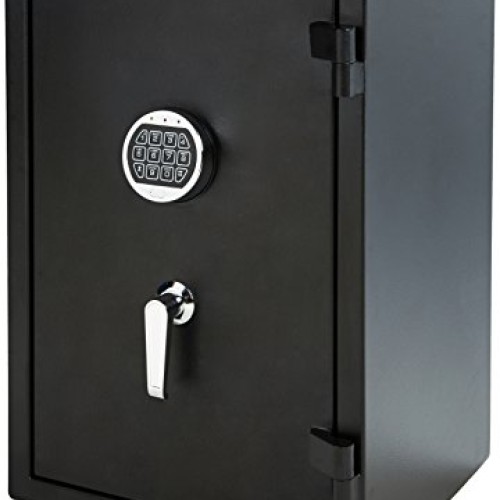 AmazonBasics Fire Resistant Box Safe, 2.1 Cubic Feet - YB-66YLA-F