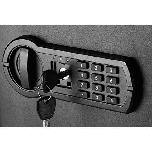 AmazonBasics Home Keypad Safe - 1.52 Cubic Feet, 13.8 x 13 x 16.5 ...