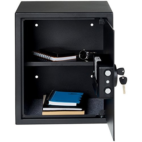 AmazonBasics Home Keypad Safe - 1.52 Cubic Feet, 13.8 x 13 x 16.5 ...