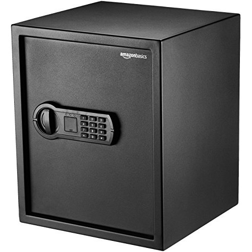 AmazonBasics Home Keypad Safe - 1.52 Cubic Feet, 13.8 x 13 x 16.5 ...