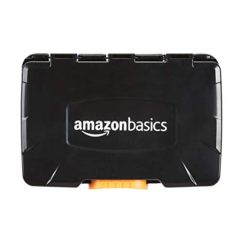 AmazonBasics Screwdriver and Nut Driver Bit Set - 48-Piece, Chrome...