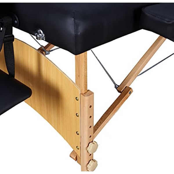 AmazonCommercial Portable Folding Massage Table with Carrying Case...