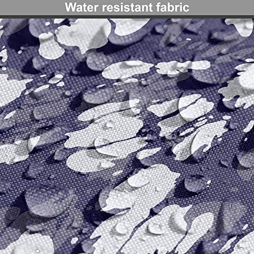 Ambesonne Abstract Fabric by The Yard, Pattern of Tie-Dye Shibori ...