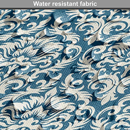 Ambesonne Victorian Fabric by The Yard, Modern Country Style Abstr...