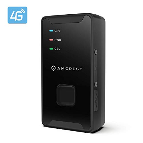 Amcrest 4G LTE GPS Tracker - Portable Mini Hidden Real-Time GPS Tr...