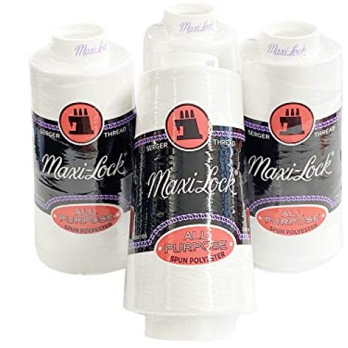 4 Large Cones 3000 Yards Each Text 27 Polyester Sewing Quilting ...
