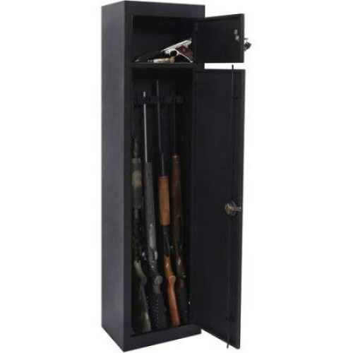 American Furniture Classics 906 Five Metal Storage Cabinet wit...