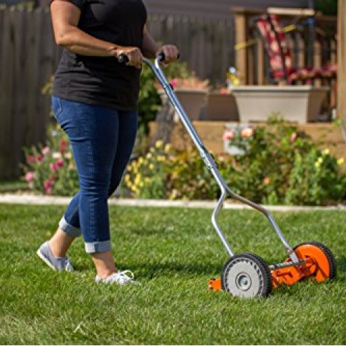 American Lawn Mower Company 1204-14 14-Inch 4-Blade Push Reel Lawn...