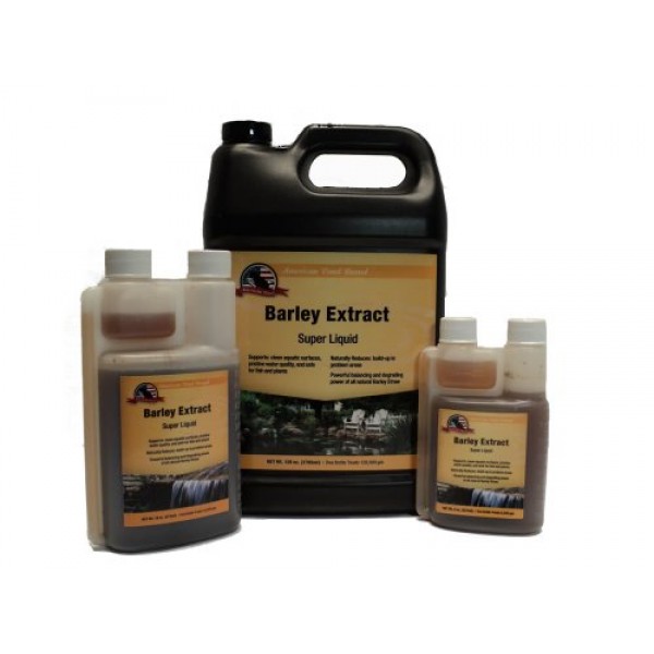 Liquid Barley Straw Extract 8oz Pond Water Treatment