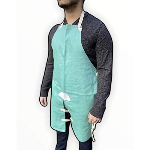 American Welder Welding Apron 24 W x 36 L 9oz Fire Repellent Cotto...