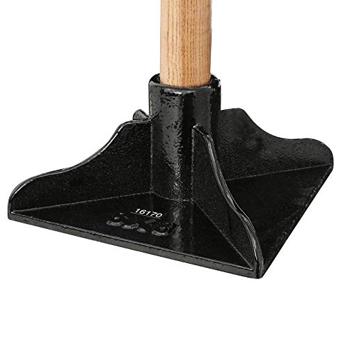AMES 2233400 9-Pound Steel Tamper with Hardwood Handle, 48-Inch