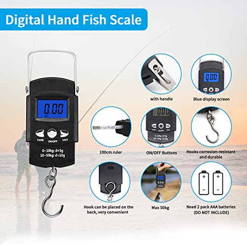 Fishing Tool Kit for Beginner, Includes Fishing Pliers with Sheath...