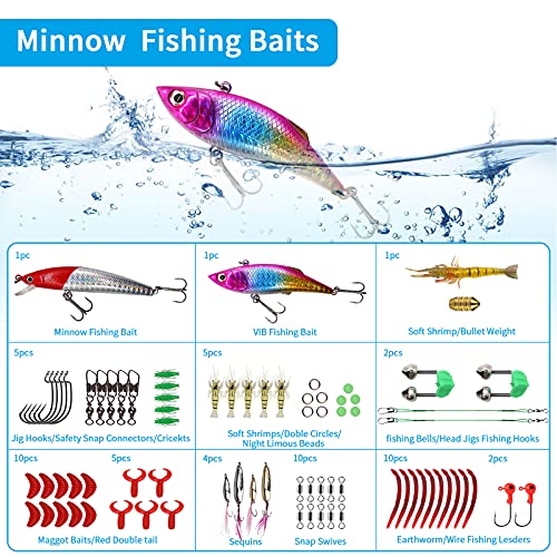 Fishing Tool Kit for Beginner, Includes Fishing Pliers with Sheath...