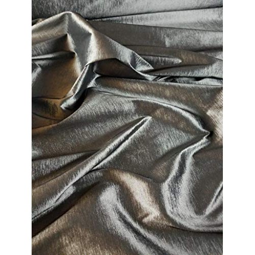 Stretch Taffeta Fabric Lustrous 2-Way Stretch, not 4-Way, 58 Wide...