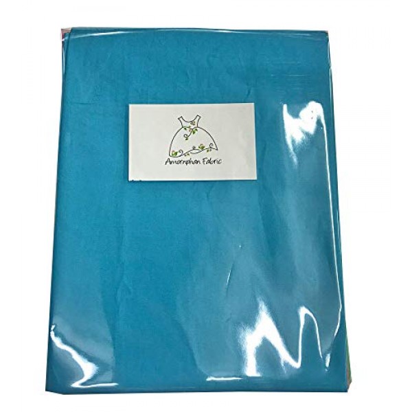 Amornphan 100% Sweet Solid Plain Pastel Colors Cotton Quilting Fab...