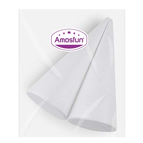 Amosfun 2 Pcs Cones Foam Crafts styrofoam for inch Sizes Different...