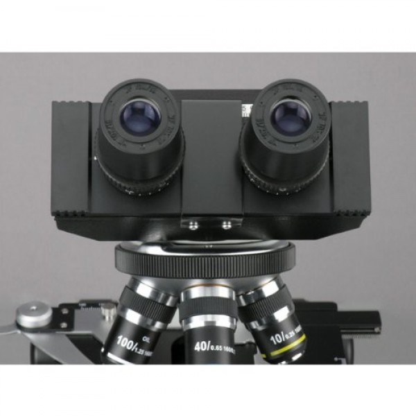 AmScope B390C Compound Binocular Microscope, 40X-2500X Magnificati...