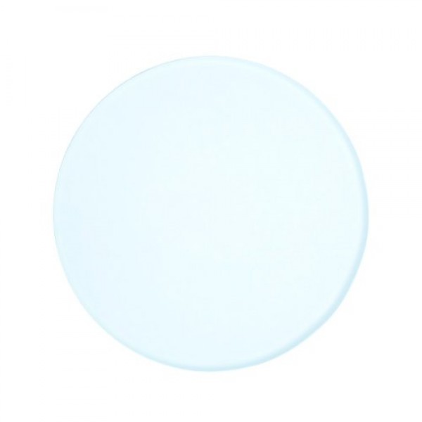 AmScope GP-95 3-3/4 Inch 95mm Frosted Round Glass Plate for Ster...