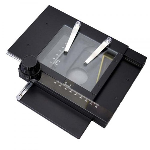 AmScope GT100 X-Y Gliding Table - Manual Stage For Microscopes
