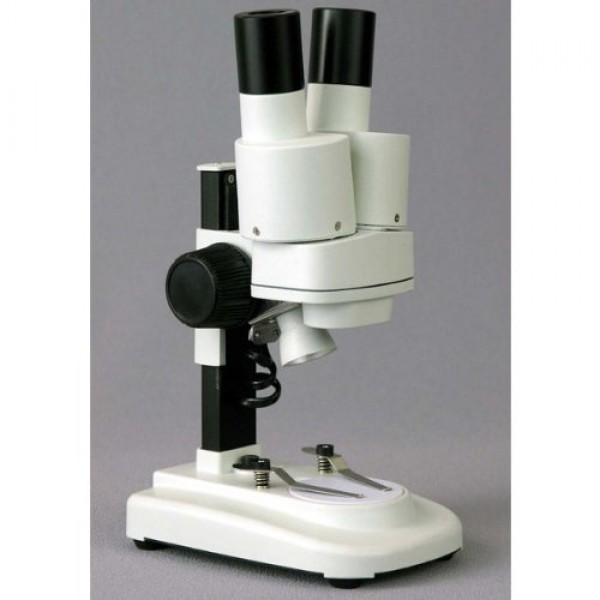 AMSCOPE-KIDS SE100ZZ-LED Portable LED Stereo Microscope with 20X a...