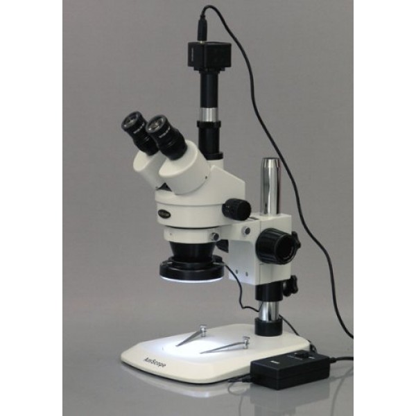 AmScope LED-144-YK 144-LED Microscope Ring Light with Adapter