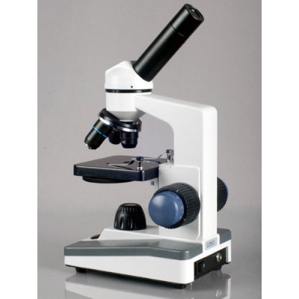AmScope M152A Compound Monocular Microscope, WF10x and WF16x Eyepi...