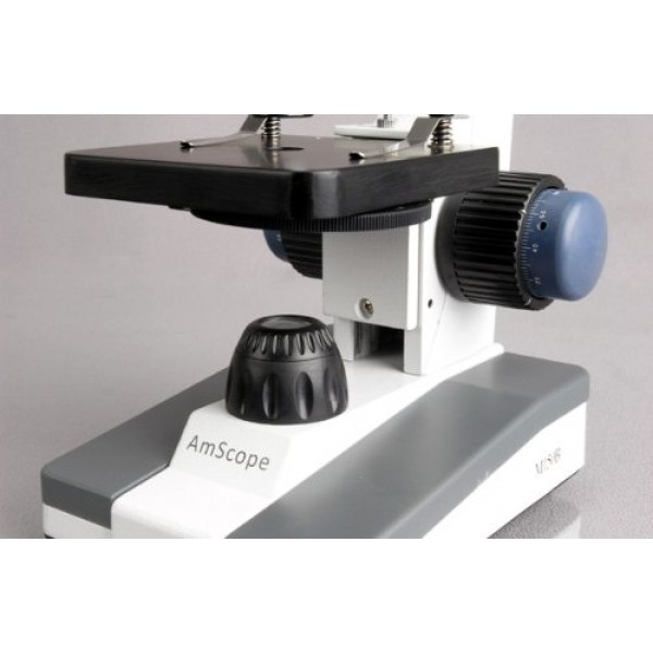 AmScope M152A Compound Monocular Microscope, WF10x and WF16x Eyepi...