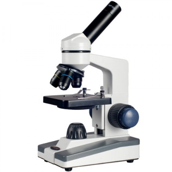 AmScope M152C Compound Monocular Microscope, WF10x and WF25x Eyepi...