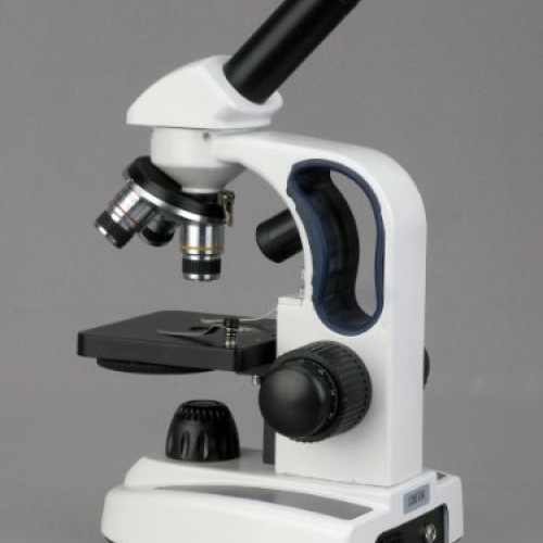 AmScope M158C-2L-E1 Digital Cordless Compound Monocular Microscope...