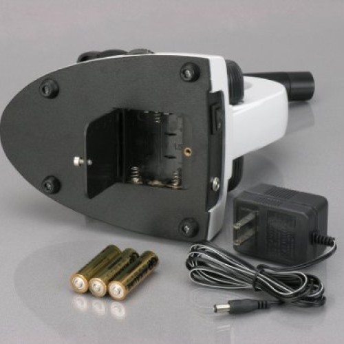 AmScope M158C-2L-E1 Digital Cordless Compound Monocular Microscope...