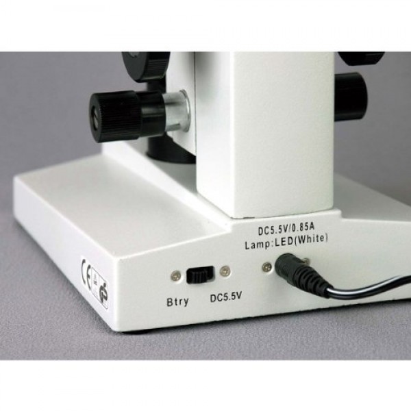 AmScope M200B-MS-LED Cordless Compound Monocular Microscope, WF10x...