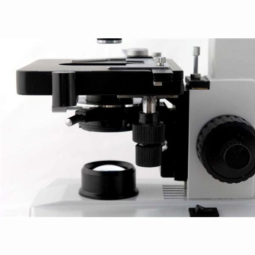 AmScope M220B-E Digital Monocular Compound Microscope, WF10x and W...