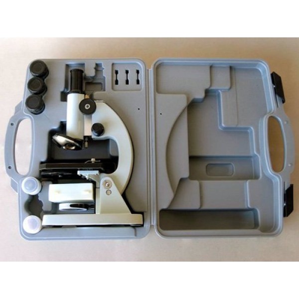 AmScope M60A-PS25 Monocular Student Compound Microscope 40X - 640X...