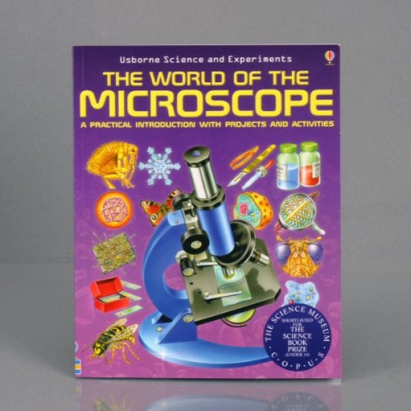 AmScope M60C-ABS-PS100-WM Beginner Microscope Kit, Mirror Illumina...