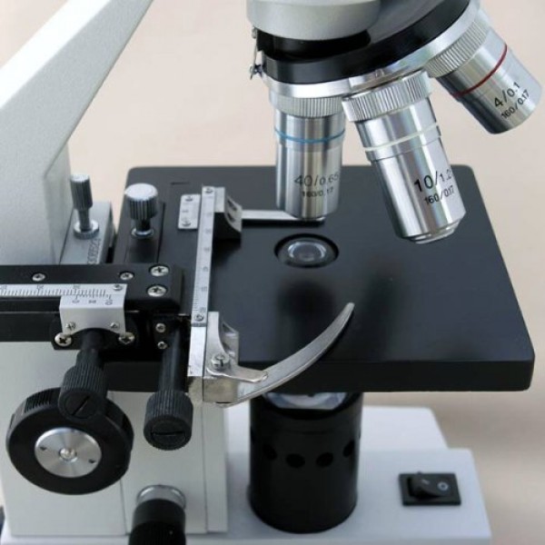 AmScope MSA Graduated Mechanical Stage for Compound Microscopes