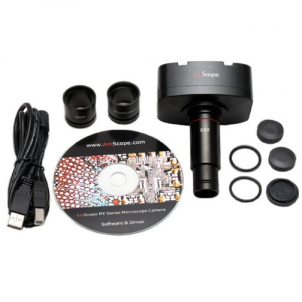 AmScope MT300-CK 3.0 MP USB2 Microscope Video Photo Color Digital ...