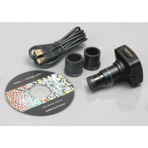 AmScope SE305-AZ-P Digital Binocular Stereo Microscope, WF10x and ...