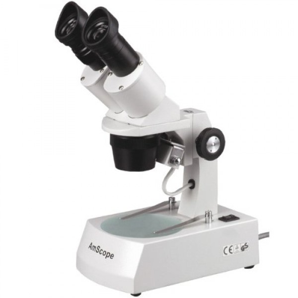 AmScope SE305R-AX Forward-Mounted Binocular Stereo Microscope, WF5...